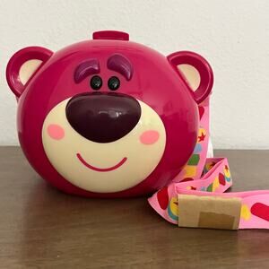 Disney Cruise Parks Pixar Toy Story 3 Lotso Bear Head Popcorn Bucket Lanyard DCL